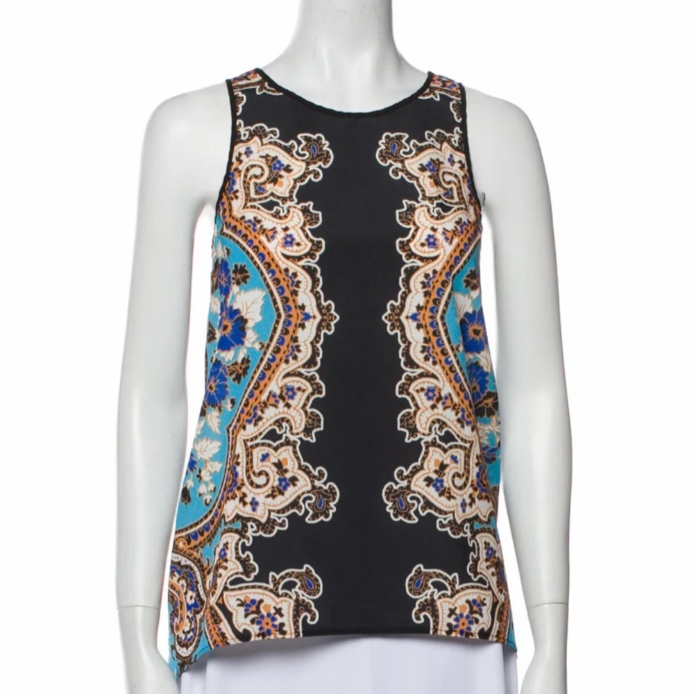 Clover Canyon silk tank. Worn once!